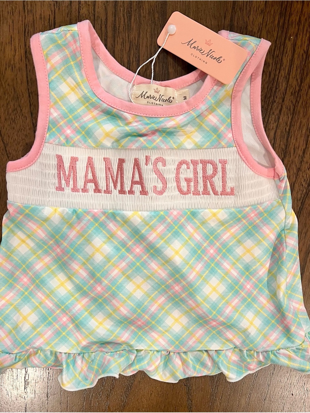 NWT Smock Mama’s Girl Swing Back Top